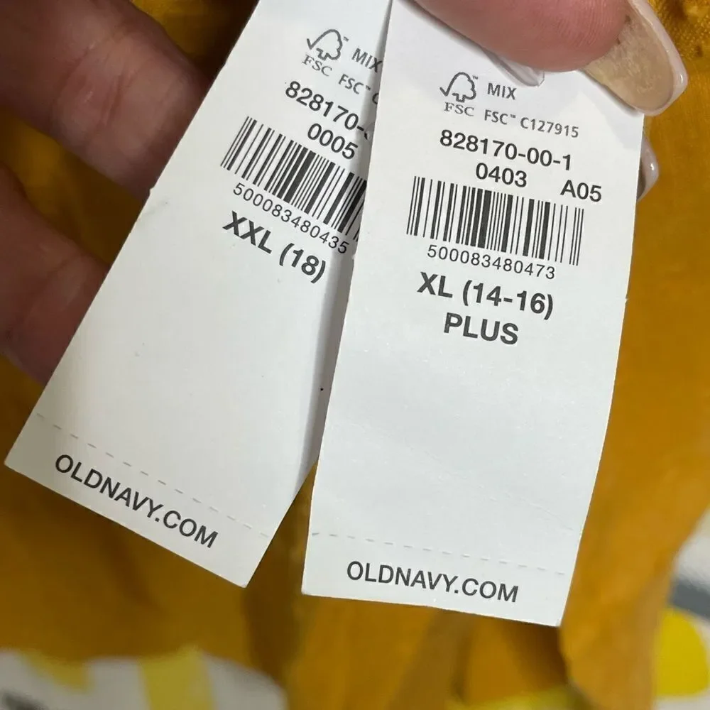 Gold Old Navy Top